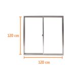 Janela-2-Folhas-Vidro-Liso-Aluminio-Brilhante-120x120cm