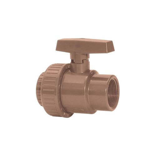 Registro de Esfera com União Roscável F PVC 1/2" Amanco