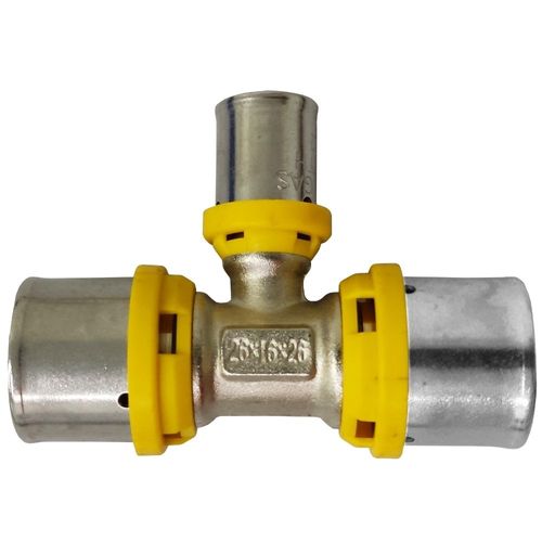 Te Intermediário de Redução para Gás 32x26x20" Prensar Multi Emmeti