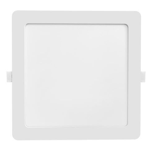 Painel de LED Embutir Play Quadrado 18w 22x22cm Luz Branca