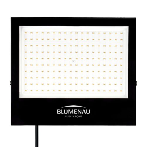 Refletor de Led Alumínio IP66 200W 15600 Lúmens Bivolt Luz Branca