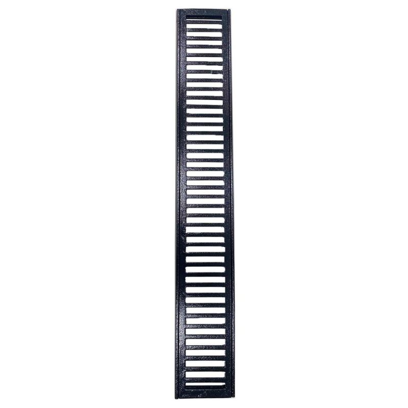 Conjunto-Grelha-Pedestre-Aluminio-Preto-10X50cm-LGMAIS