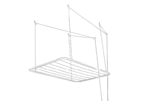 Varal de Teto Aço Branco 0,90x0,56cm Maweb