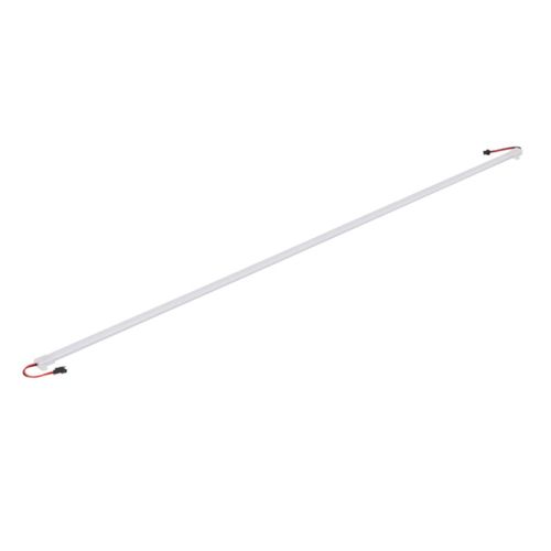 Perfil de Sobrepor em ABS Branco com Fita de LED 12W Luz Branca 127V