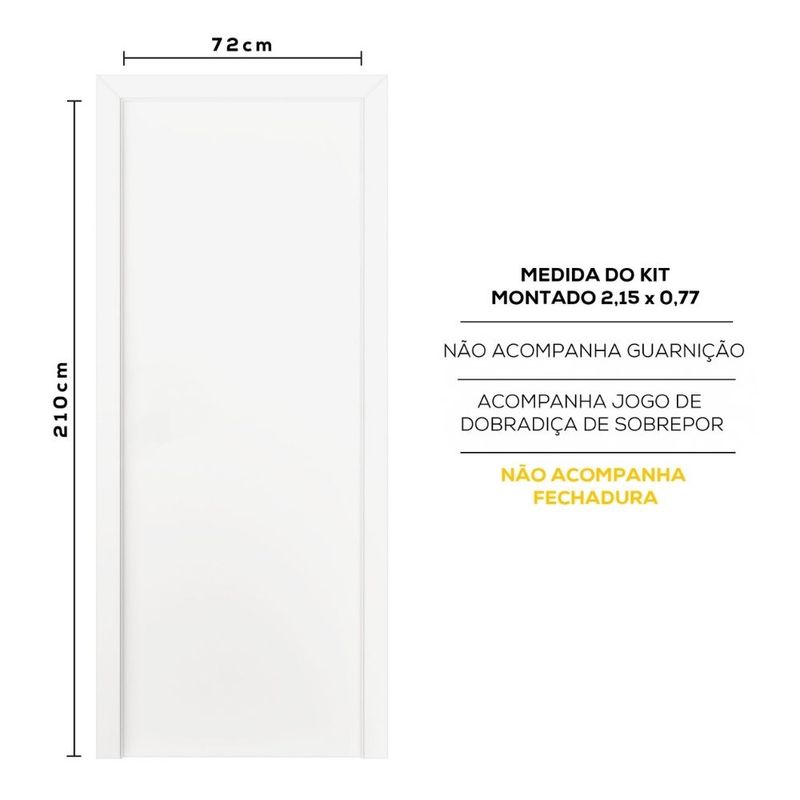 Kit-Porta-Colmeia-Lisa-Branco-Reversivel-sem-Fechadura-Bt-12-210x72cm