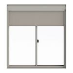 Janela-Persiana-2-Folhas-Blackout-de-Tecido-Aluminio-Branco-150x100cm