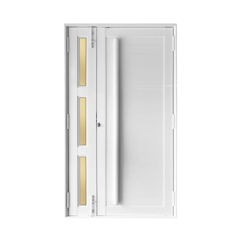 Porta-Lambril-Aluminio-Branco-com-Vidro-Reflex-Esquerdo-210x121cm