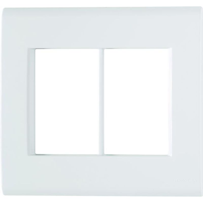 Placa-6-Postos-4x4-com-Suporte-Branca-Liz