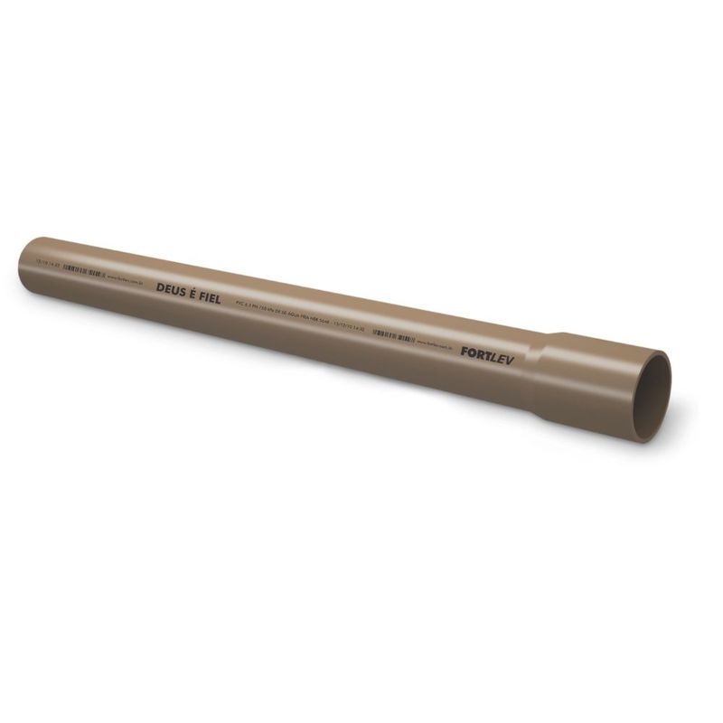 Tubo-Soldavel-Agua-Fria-PVC-Marrom-20mm-6m-Fortlev