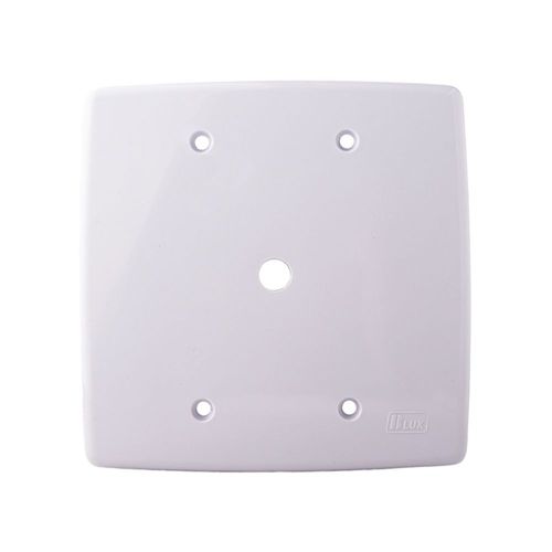 Placa Saída de Fio 4x4 Branca Finesse