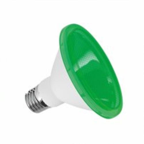 Lâmpada de LED PAR38 15W IP65 E27 Luz Verde