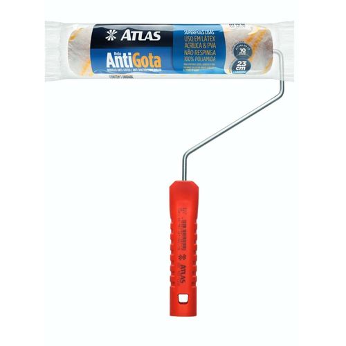 Rolo de Lã Sintético com Suporte Antigota 23cm Atlas