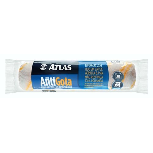 Rolo de Lã Sintético sem Suporte Antigota 23cm Atlas