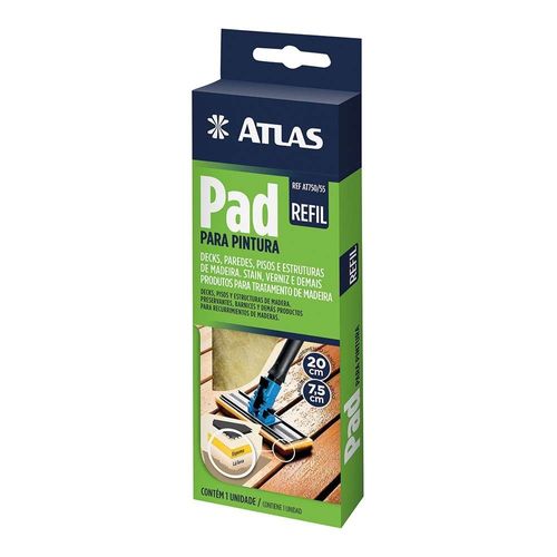 Refil de Lã Pad para Pintura Atlas