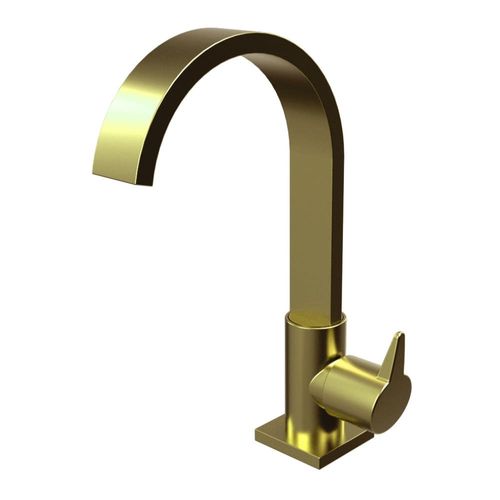 Torneira para Banheiro Mesa 1/4V Bica Média Dourado Vite