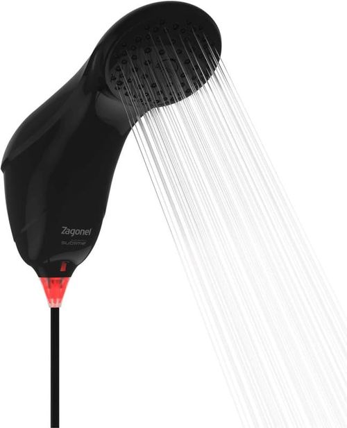 Ducha Sublime Eletrônica Preta 220V 7500W Zagonel