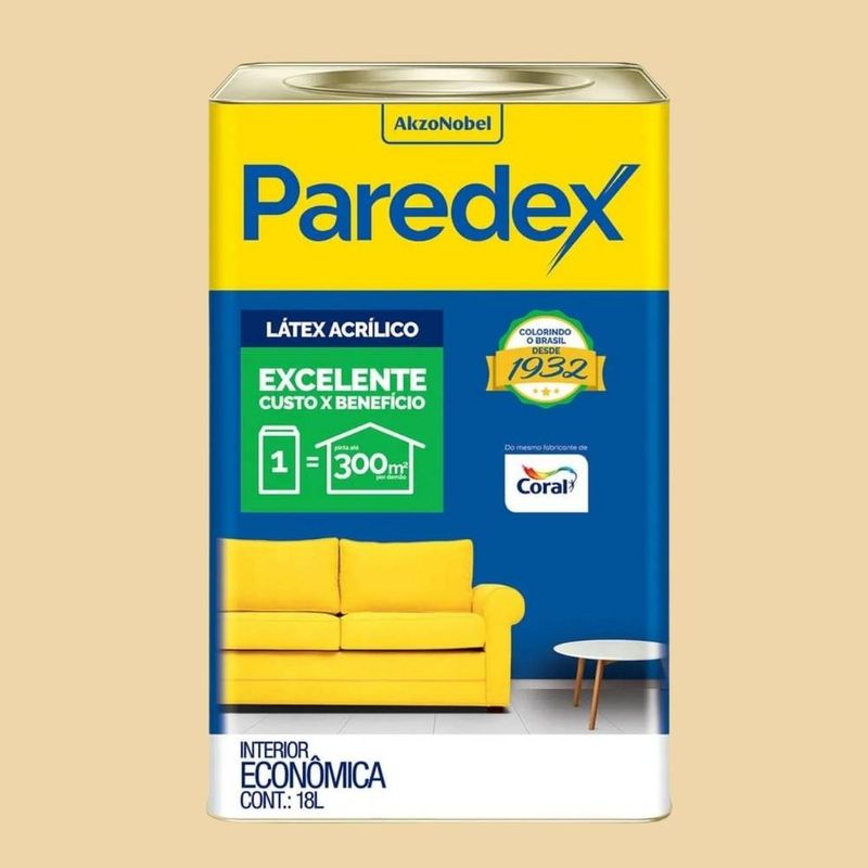 Tinta-Economica-Latex-Fosco-Paredex-Sol-de-Ipanema-18L-Coral