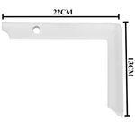 Suporte-Perfil-T-Ate-40Kg-22cm-Aco-Branco