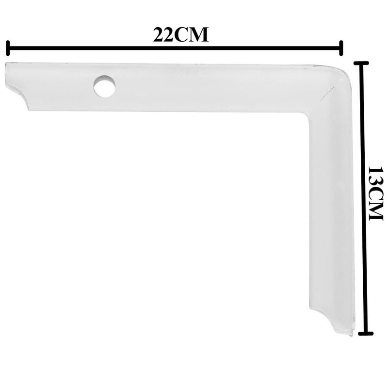 Suporte-Perfil-T-Ate-40Kg-22cm-Aco-Branco