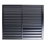 Veneziana-3-Folhas-sem-Grade--Aluminio-Preto-100x150cm
