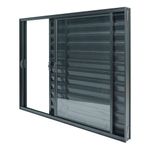 Veneziana-3-Folhas-sem-Grade--Aluminio-Preto-100x150cm