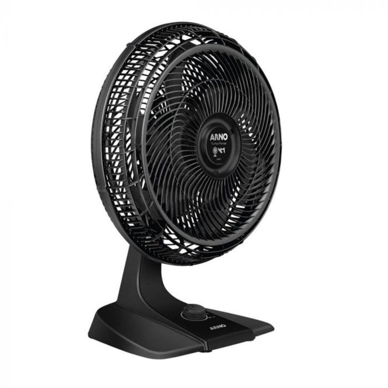 Ventilador-de-Mesa-Turbo-Force-2-em-1-Preto-com-6-Pas-40cm-126W-220V