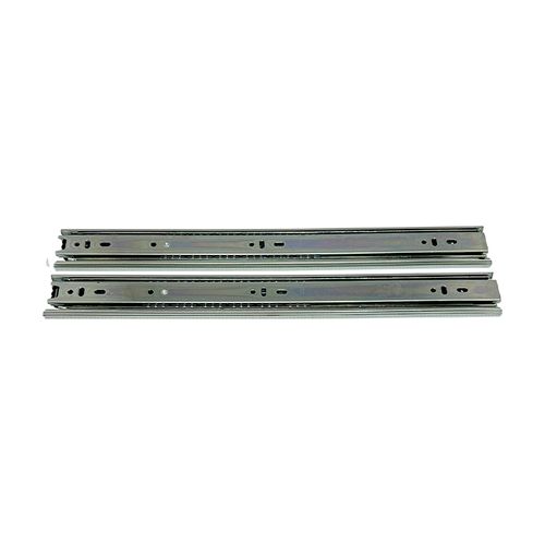 Corrediça Telescópica H45 400mm Até 35Kg 01 Par Zincada