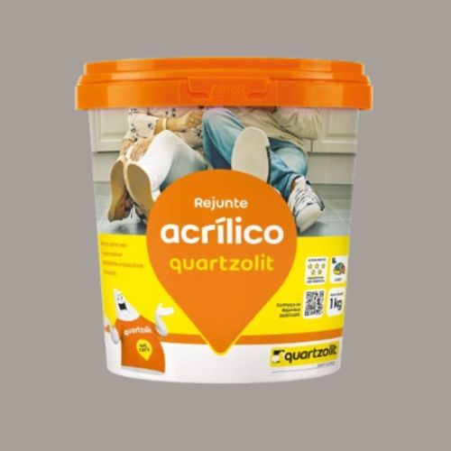Rejunte Acrílico Cinza Outono 1kg Quartzolit