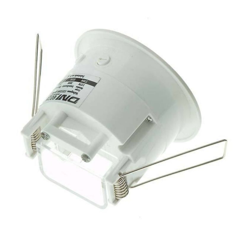 Sensor-de-Presenca-de-Embutir-Teto-360°-Bivolt