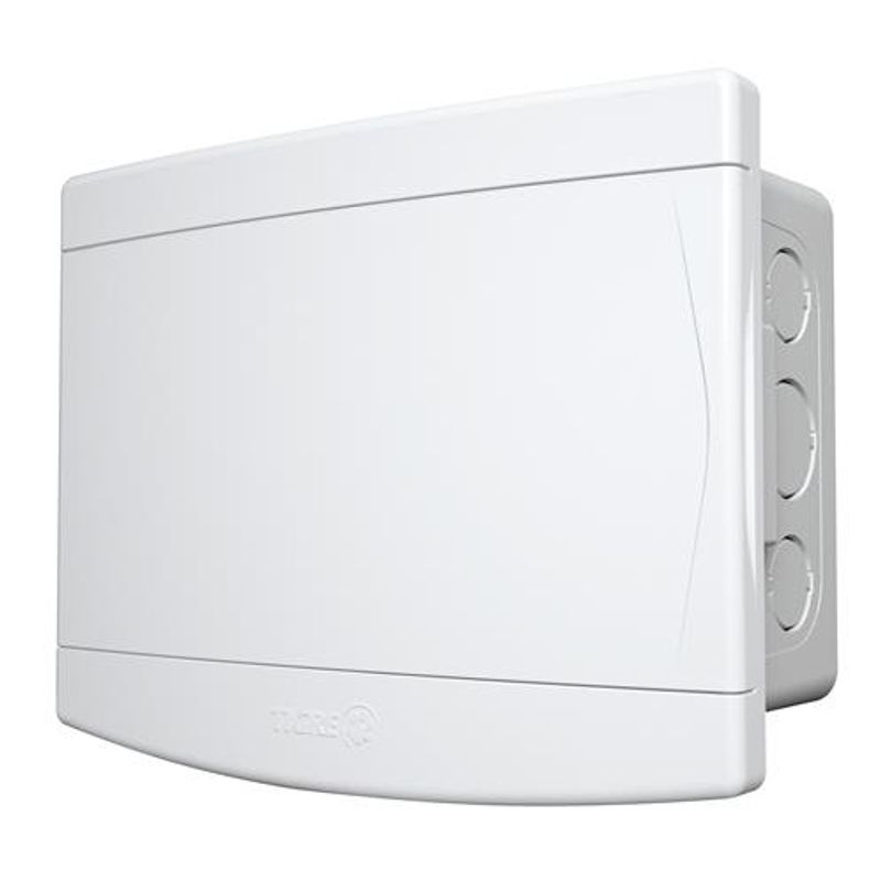 Quadro-PVC-Disjuntor-Embutir-sem-Barramento-para-6-8-Disj-Branco