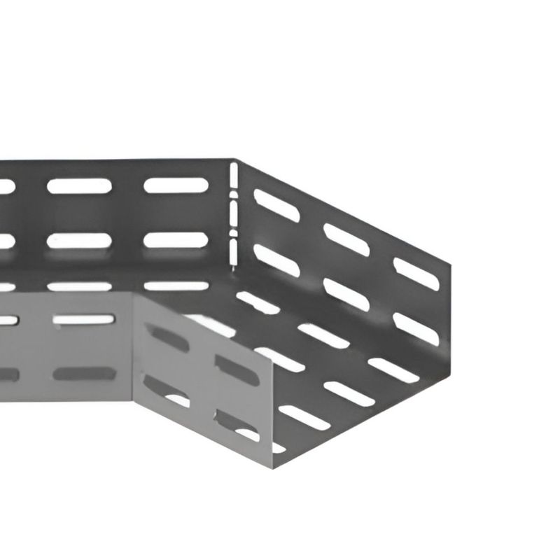 Curva-Horizontal-90°-para-Eletrocalha-100mmx50mm-Perfil-Lider