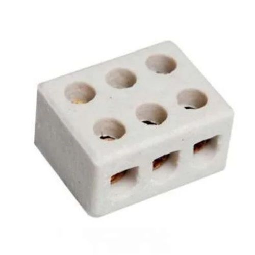 Conector Porcelana 16mm² Grande 3 Pólos Interneed