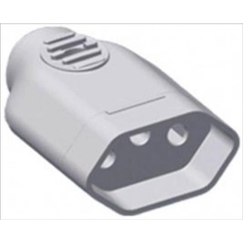 Tomada-Desmontavel-2-Polos---Terra-20-Amperes-250V-Branca