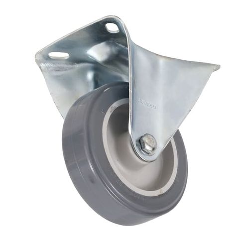 Rodízio Fixo Termoplástico 100mm 65Kg