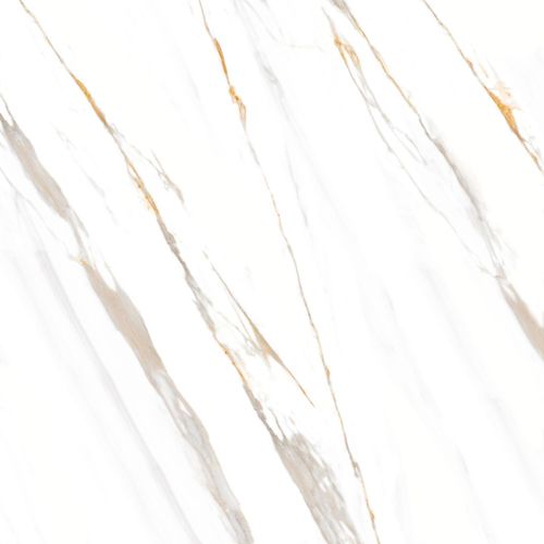 Piso Calacata Oro VPR 374.002  Retificado Polido Branco 74x74cm 2,22m2
