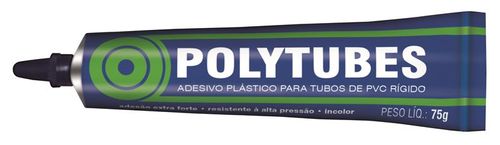Adesivo Plástico PVC Bisnaga 75g Pulvitec
