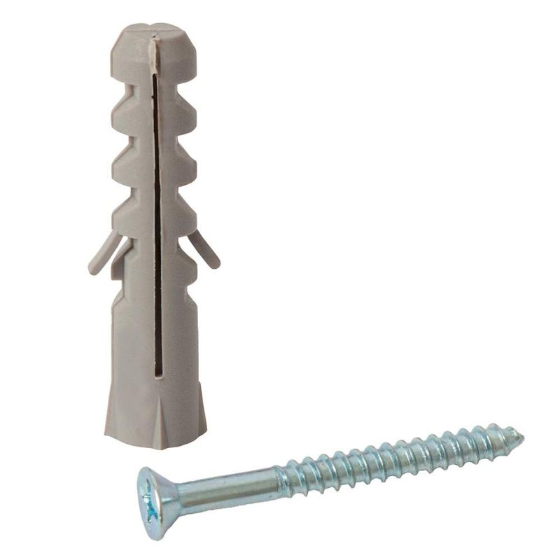 Parafuso-Madeira-Cabeca-Chata-Philips-61x65mm-com-Bucha-10mm-40-pecas