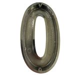 Numero-0-Plastico-Abs-Cinza-Cromado-148cm