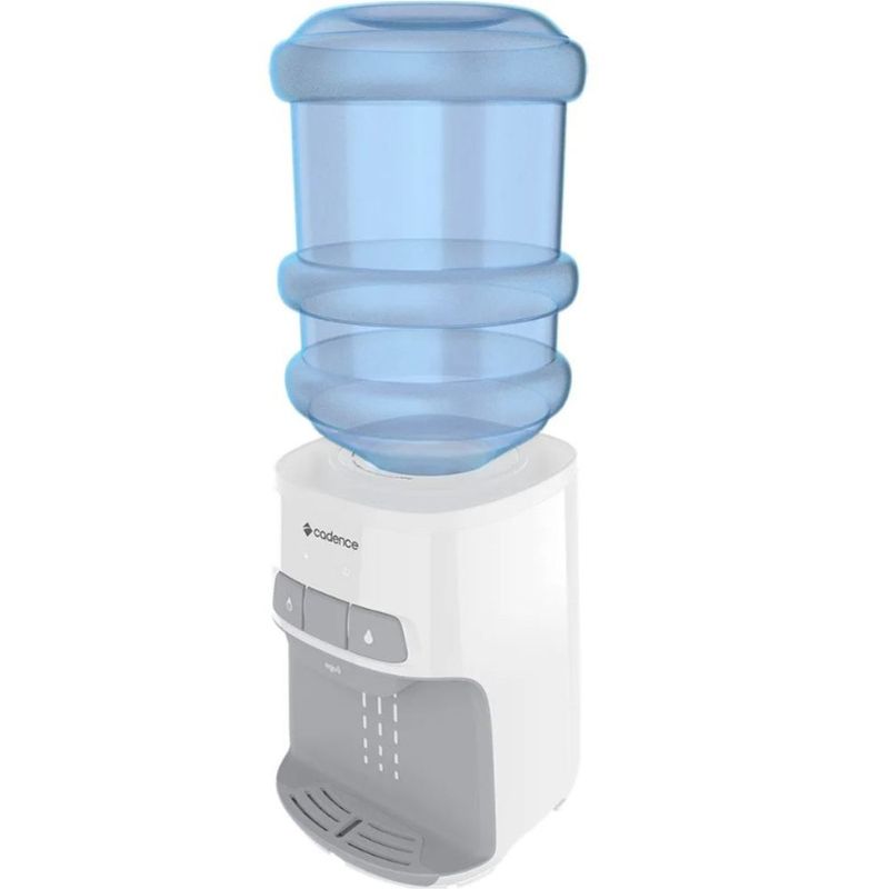 Bebedouro-de-Mesa-para-Garrafao-Branco-com-Cinza-Aguo-Bivolt-Cadence