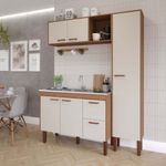 Armario-Aereo-para-Cozinha-Slim-113x40x30cm-MDF-Freijo-Off-White