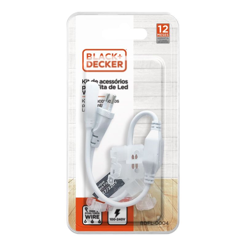 Kit-Acessorios-para-Fita-de-LED-Wire-Plug-Terminal-e-Abracadeira