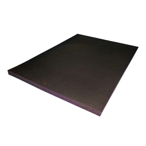 Placa Pvc Expandida 220x170mm Preta 01 Peça