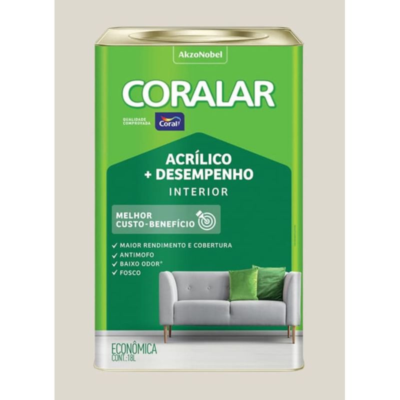 Tinta-Economica-Acrilica-Fosco---Desempenho-Gelo-18L-Coralar