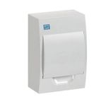 Quadro-PVC-Disjuntor-Sobrepor-sem-Barramento-para-6-Disjuntores-Branco