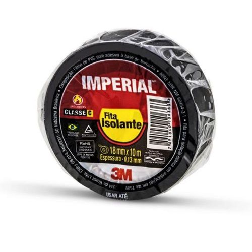 Fita Isolante Imperial Slim 18mm 3M 10 Metros