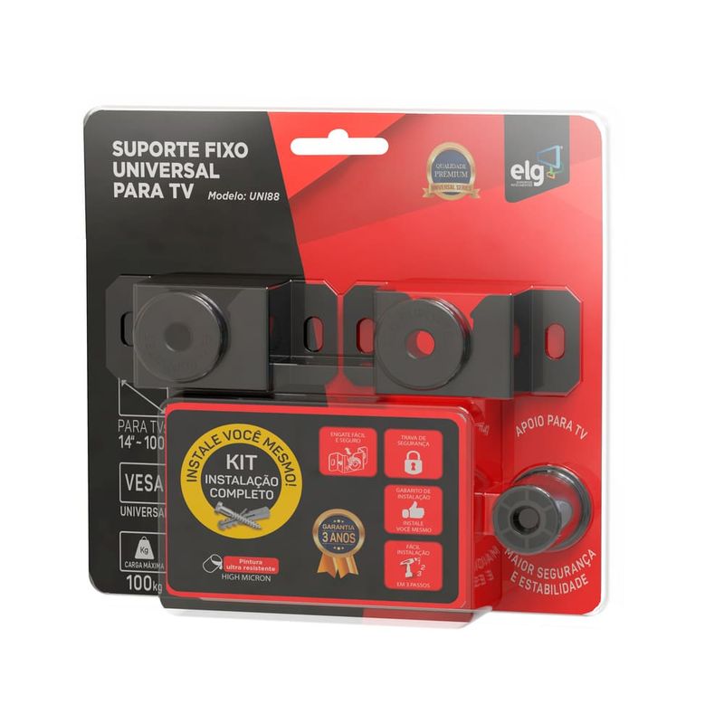 Suporte-para-TV-Universal-Fixo-14--a-100--UNI88-Preto