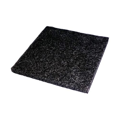 Feltro Autoadesivo Quadrado 20mm Preto 16 Peças