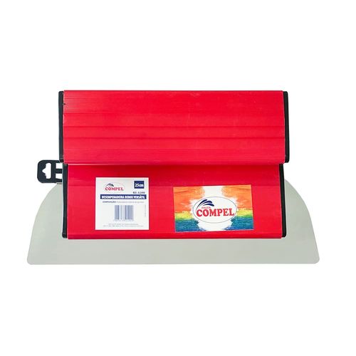 Desempenadeira Berox para Massa Corrida Inox 25cm Compel