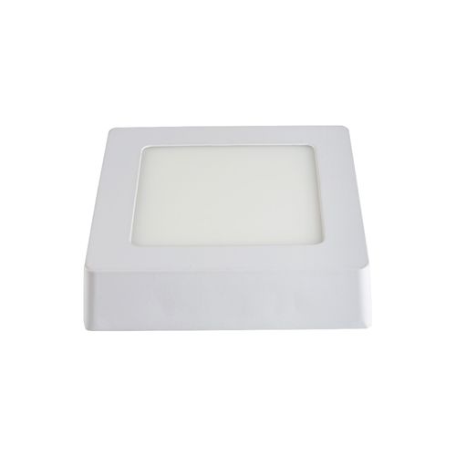 Painel de LED Sobrepor Home 6W 11X11cm 410 Lúmens Luz Amarela
