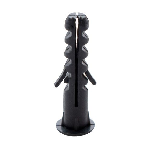 Bucha Plástica Com Aba 12mm 25 Peças